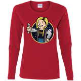 T-Shirts Red / S Doctor Vault Women's Long Sleeve T-Shirt