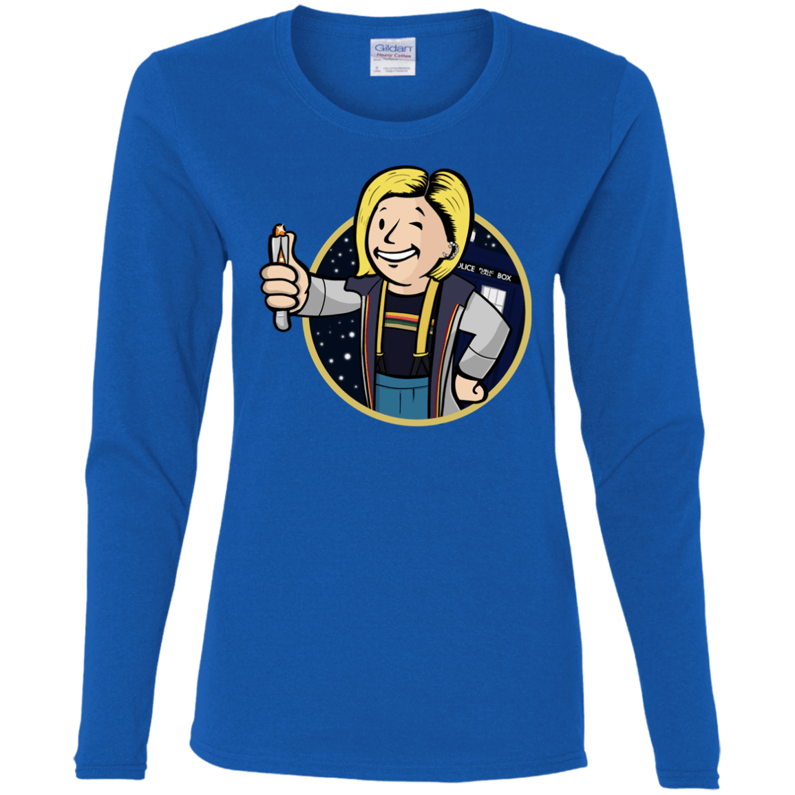 T-Shirts Royal / S Doctor Vault Women's Long Sleeve T-Shirt