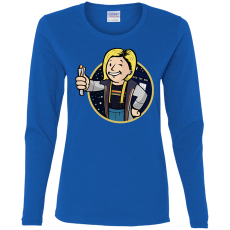 T-Shirts Royal / S Doctor Vault Women's Long Sleeve T-Shirt