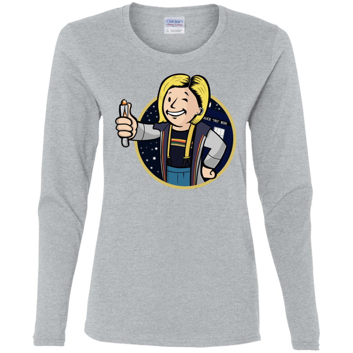 T-Shirts Sport Grey / S Doctor Vault Women's Long Sleeve T-Shirt