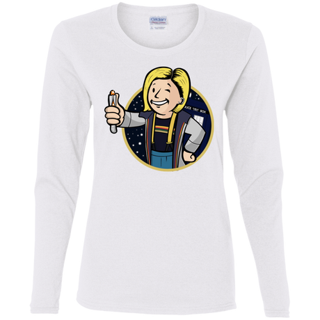 T-Shirts White / S Doctor Vault Women's Long Sleeve T-Shirt