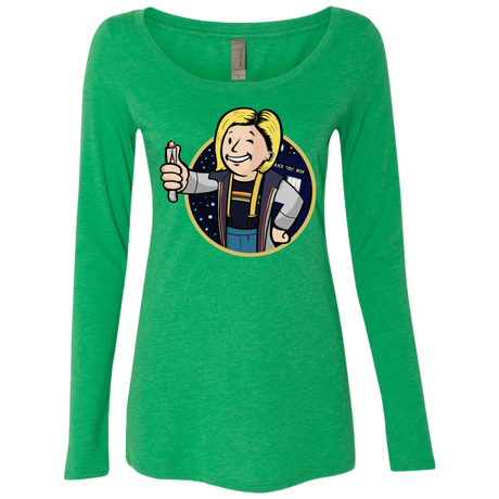 T-Shirts Envy / S Doctor Vault Women's Triblend Long Sleeve Shirt