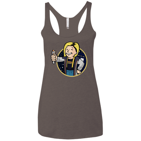 T-Shirts Macchiato / X-Small Doctor Vault Women's Triblend Racerback Tank