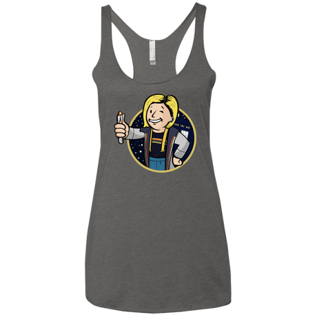 T-Shirts Premium Heather / X-Small Doctor Vault Women's Triblend Racerback Tank