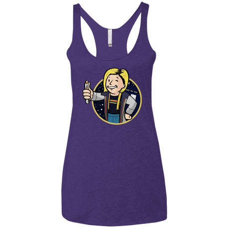 T-Shirts Purple Rush / X-Small Doctor Vault Women's Triblend Racerback Tank