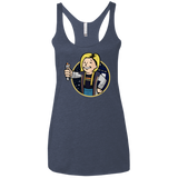 T-Shirts Vintage Navy / X-Small Doctor Vault Women's Triblend Racerback Tank