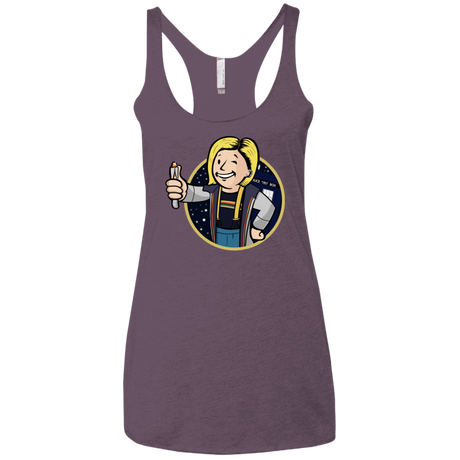 T-Shirts Vintage Purple / X-Small Doctor Vault Women's Triblend Racerback Tank