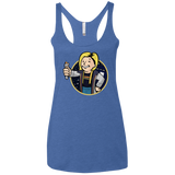 T-Shirts Vintage Royal / X-Small Doctor Vault Women's Triblend Racerback Tank