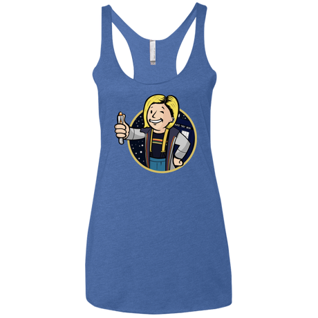 T-Shirts Vintage Royal / X-Small Doctor Vault Women's Triblend Racerback Tank