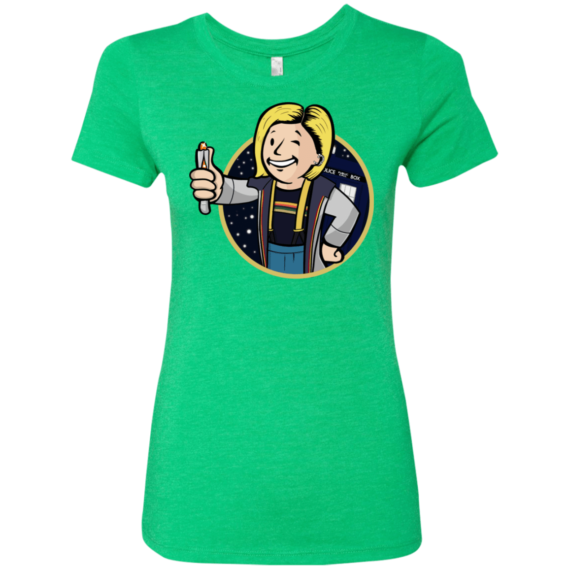 T-Shirts Envy / S Doctor Vault Women's Triblend T-Shirt