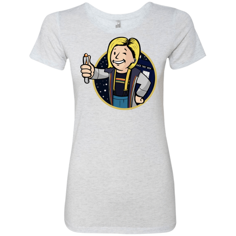 T-Shirts Heather White / S Doctor Vault Women's Triblend T-Shirt