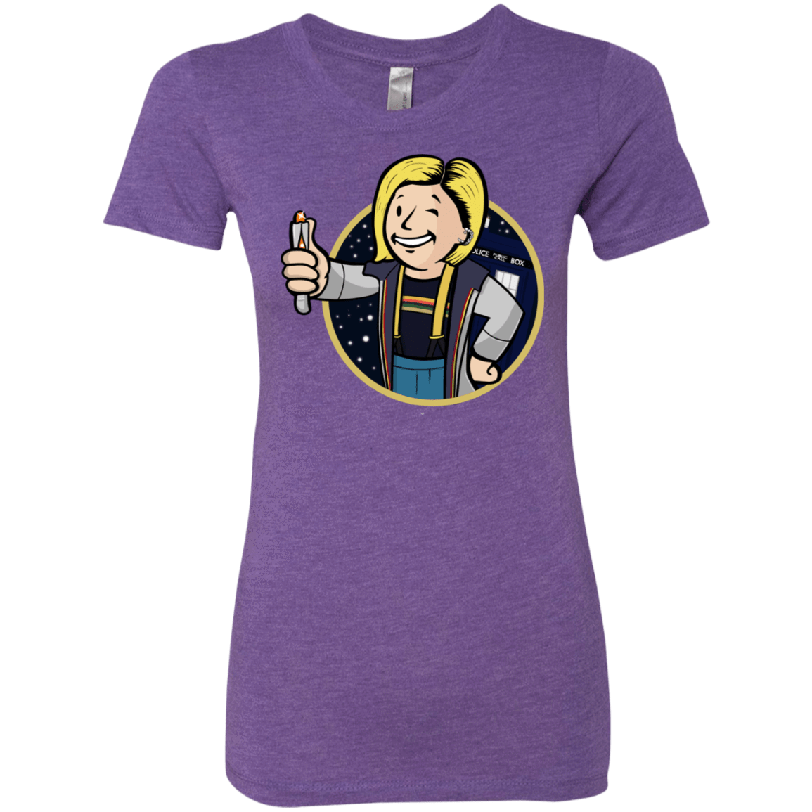 T-Shirts Purple Rush / S Doctor Vault Women's Triblend T-Shirt