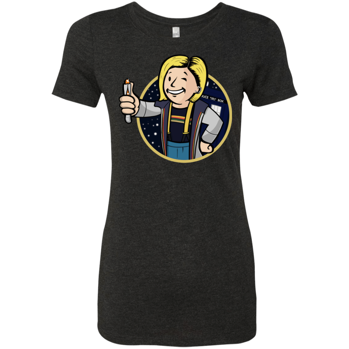 T-Shirts Vintage Black / S Doctor Vault Women's Triblend T-Shirt