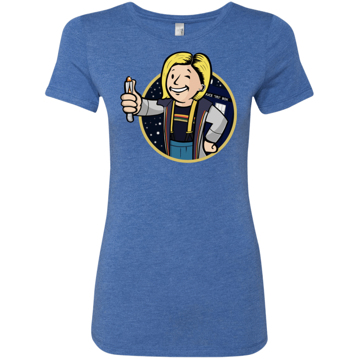T-Shirts Vintage Royal / S Doctor Vault Women's Triblend T-Shirt