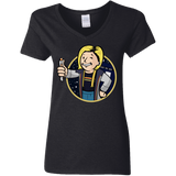 T-Shirts Black / S Doctor Vault Women's V-Neck T-Shirt