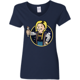 T-Shirts Navy / S Doctor Vault Women's V-Neck T-Shirt