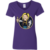 T-Shirts Purple / S Doctor Vault Women's V-Neck T-Shirt