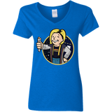 T-Shirts Royal / S Doctor Vault Women's V-Neck T-Shirt