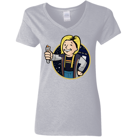 T-Shirts Sport Grey / S Doctor Vault Women's V-Neck T-Shirt