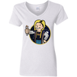 T-Shirts White / S Doctor Vault Women's V-Neck T-Shirt