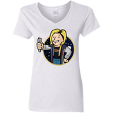 T-Shirts White / S Doctor Vault Women's V-Neck T-Shirt