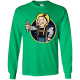 T-Shirts Irish Green / YS Doctor Vault Youth Long Sleeve T-Shirt