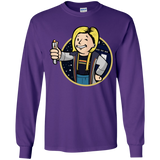 T-Shirts Purple / YS Doctor Vault Youth Long Sleeve T-Shirt
