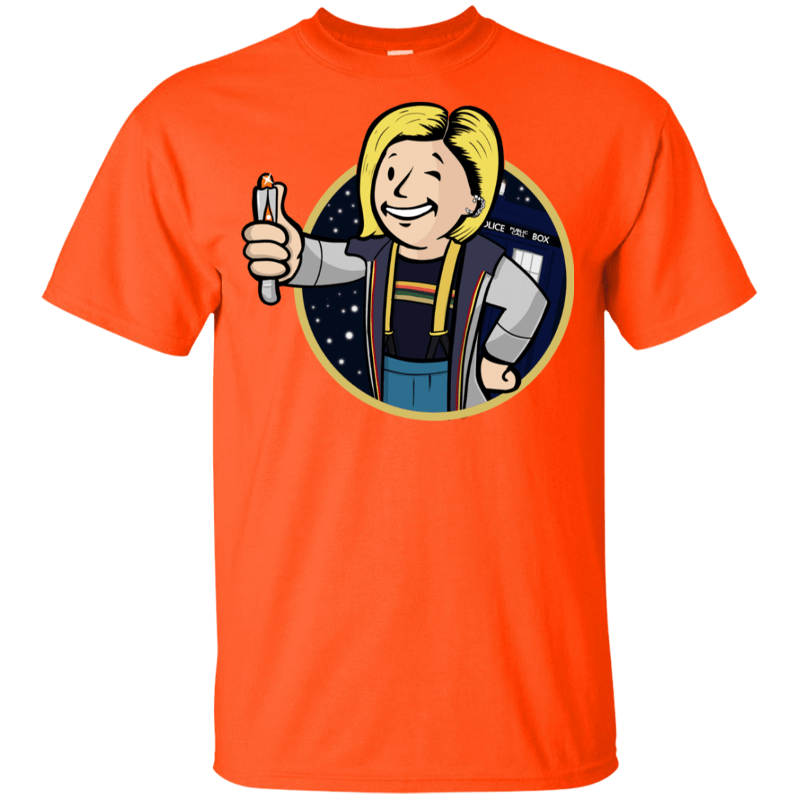 T-Shirts Orange / YXS Doctor Vault Youth T-Shirt