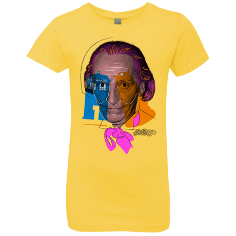 T-Shirts Vibrant Yellow / YXS Doctor Warwhol 1 Girls Premium T-Shirt