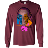 T-Shirts Maroon / S Doctor Warwhol 1 Men's Long Sleeve T-Shirt