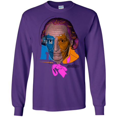 T-Shirts Purple / S Doctor Warwhol 1 Men's Long Sleeve T-Shirt