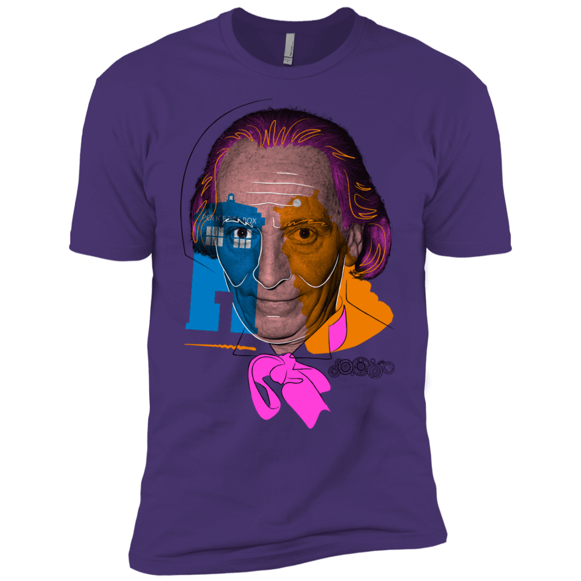 T-Shirts Purple Rush/ / X-Small Doctor Warwhol 1 Men's Premium T-Shirt