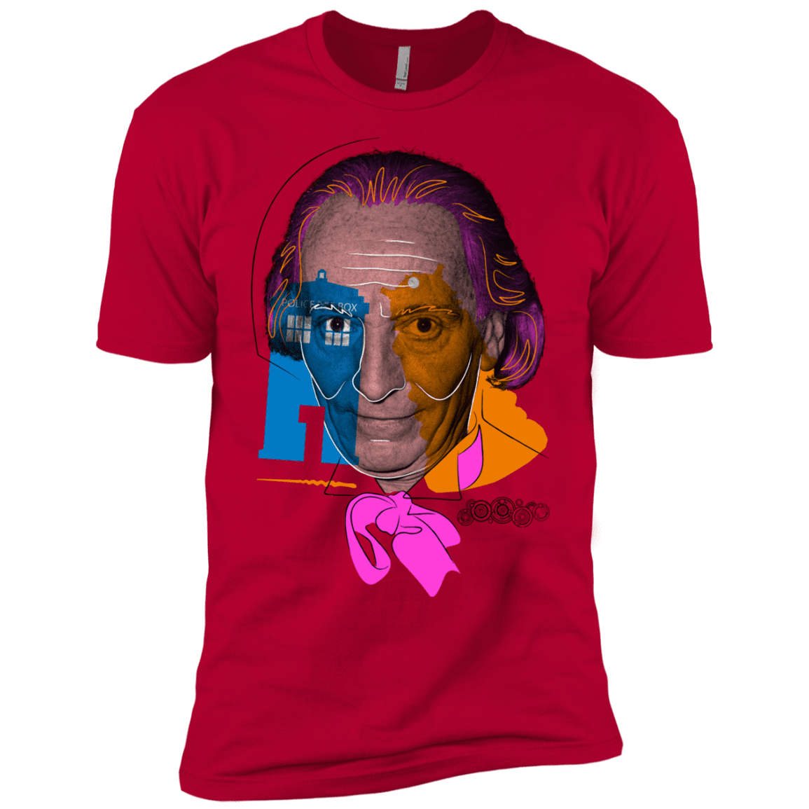 T-Shirts Red / X-Small Doctor Warwhol 1 Men's Premium T-Shirt