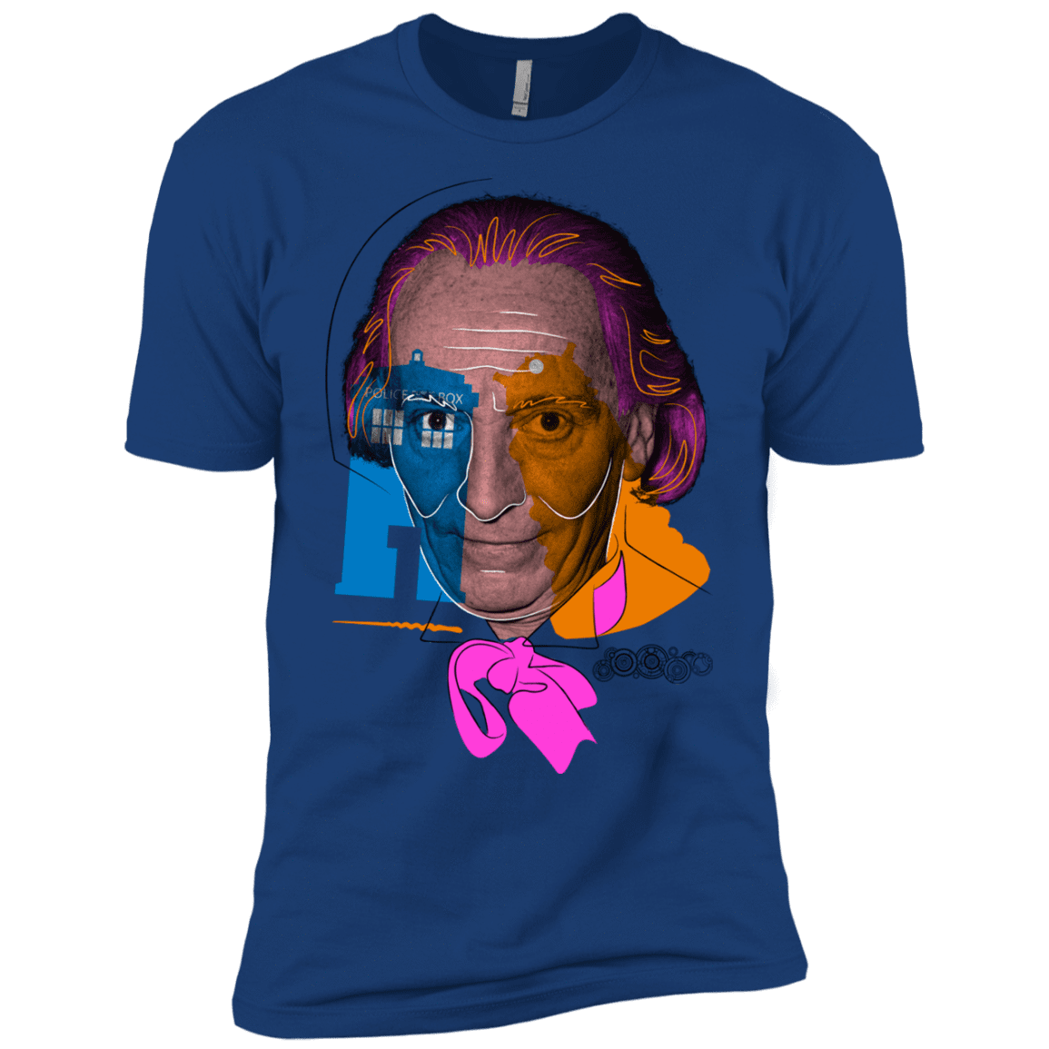 T-Shirts Royal / X-Small Doctor Warwhol 1 Men's Premium T-Shirt