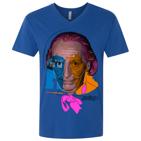 T-Shirts Royal / X-Small Doctor Warwhol 1 Men's Premium V-Neck