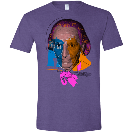 T-Shirts Heather Purple / S Doctor Warwhol 1 Men's Semi-Fitted Softstyle
