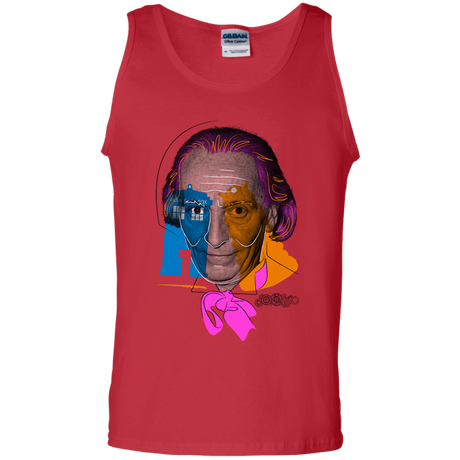 T-Shirts Red / S Doctor Warwhol 1 Men's Tank Top