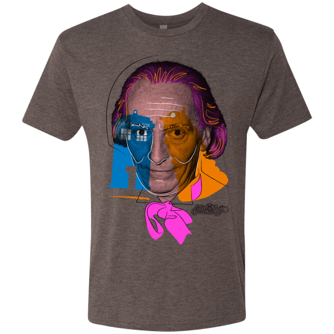 T-Shirts Macchiato / S Doctor Warwhol 1 Men's Triblend T-Shirt