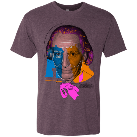 T-Shirts Vintage Purple / S Doctor Warwhol 1 Men's Triblend T-Shirt
