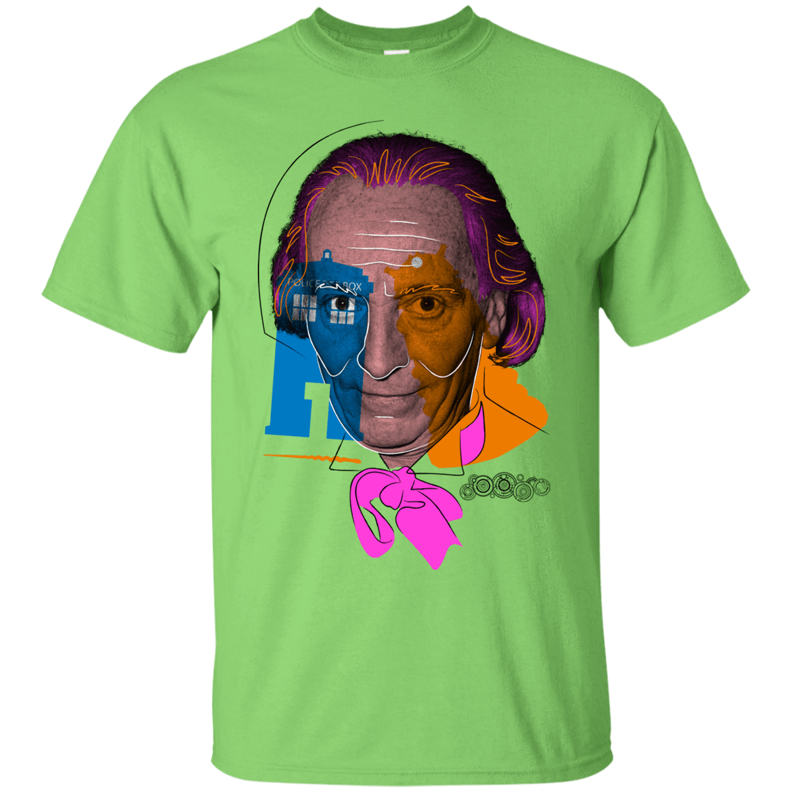 T-Shirts Lime / S Doctor Warwhol 1 T-Shirt