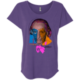 T-Shirts Purple Rush / X-Small Doctor Warwhol 1 Triblend Dolman Sleeve