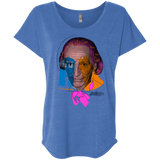 T-Shirts Vintage Royal / X-Small Doctor Warwhol 1 Triblend Dolman Sleeve