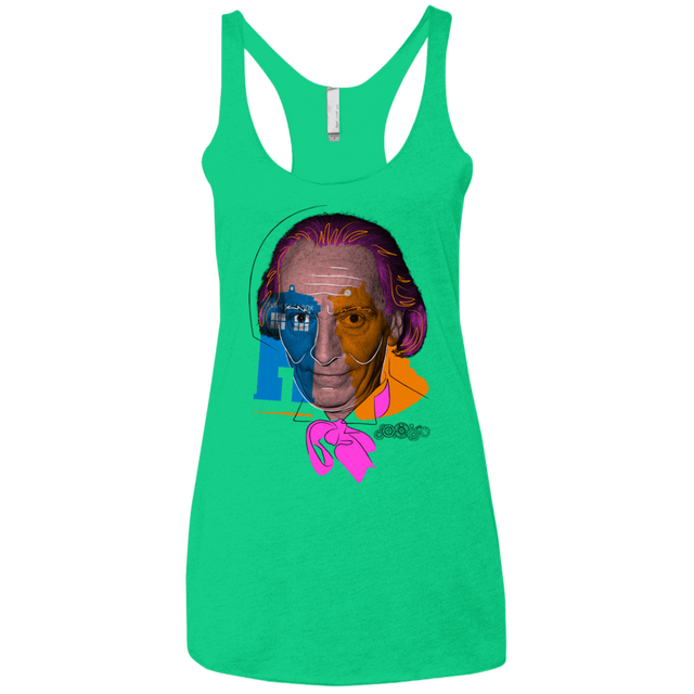 T-Shirts Envy / X-Small Doctor Warwhol 1 Women's Triblend Racerback Tank