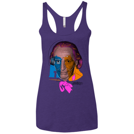 T-Shirts Purple Rush / X-Small Doctor Warwhol 1 Women's Triblend Racerback Tank