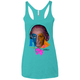 T-Shirts Tahiti Blue / X-Small Doctor Warwhol 1 Women's Triblend Racerback Tank