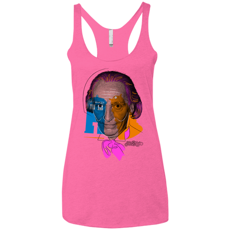 T-Shirts Vintage Pink / X-Small Doctor Warwhol 1 Women's Triblend Racerback Tank