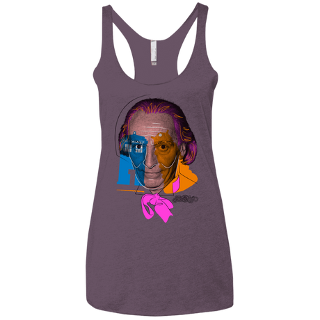 T-Shirts Vintage Purple / X-Small Doctor Warwhol 1 Women's Triblend Racerback Tank
