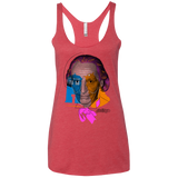 T-Shirts Vintage Red / X-Small Doctor Warwhol 1 Women's Triblend Racerback Tank