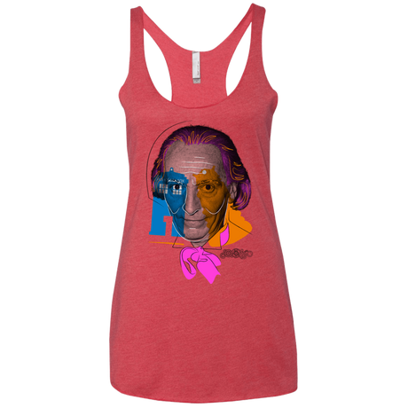 T-Shirts Vintage Red / X-Small Doctor Warwhol 1 Women's Triblend Racerback Tank