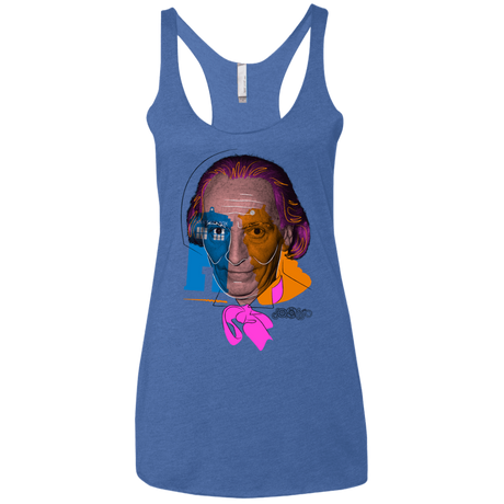 T-Shirts Vintage Royal / X-Small Doctor Warwhol 1 Women's Triblend Racerback Tank